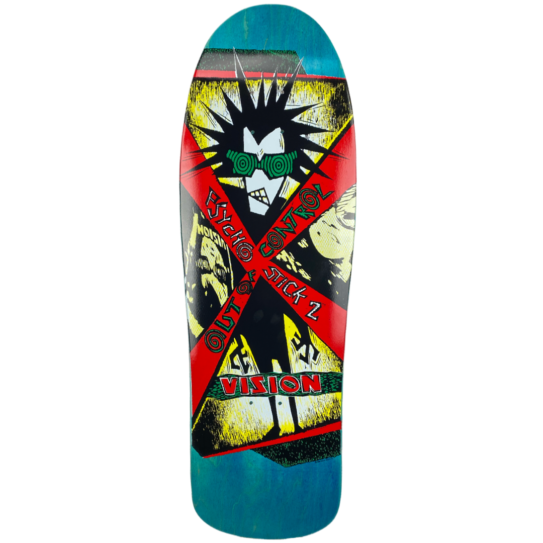 Vision Psycho Stick 2 10" Skateboard Deck