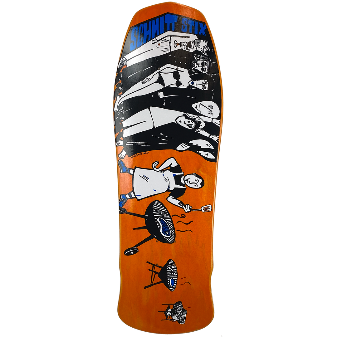 Schmitt Stix Joe Lopes BBQ 10.125" Skateboard Deck