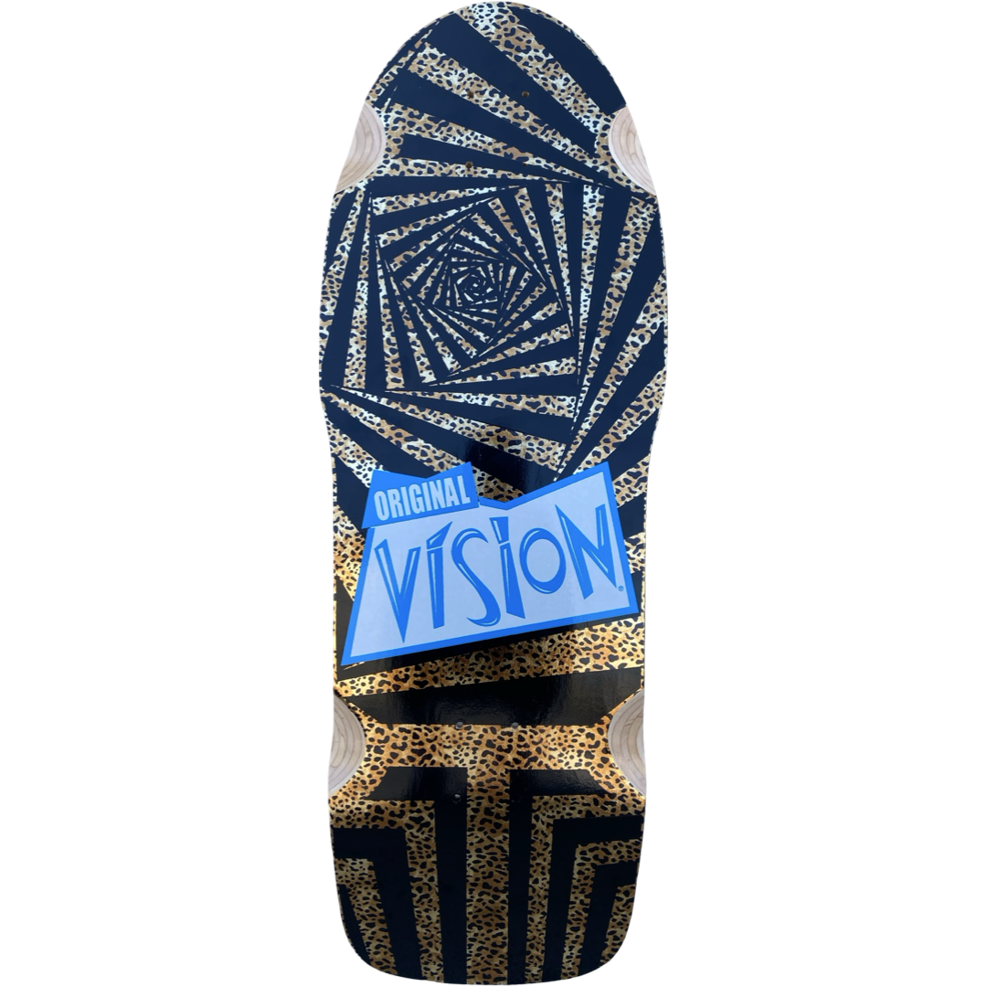 Vision Original Hypnotize LTD Leopard Foil 10" Skateboard Deck