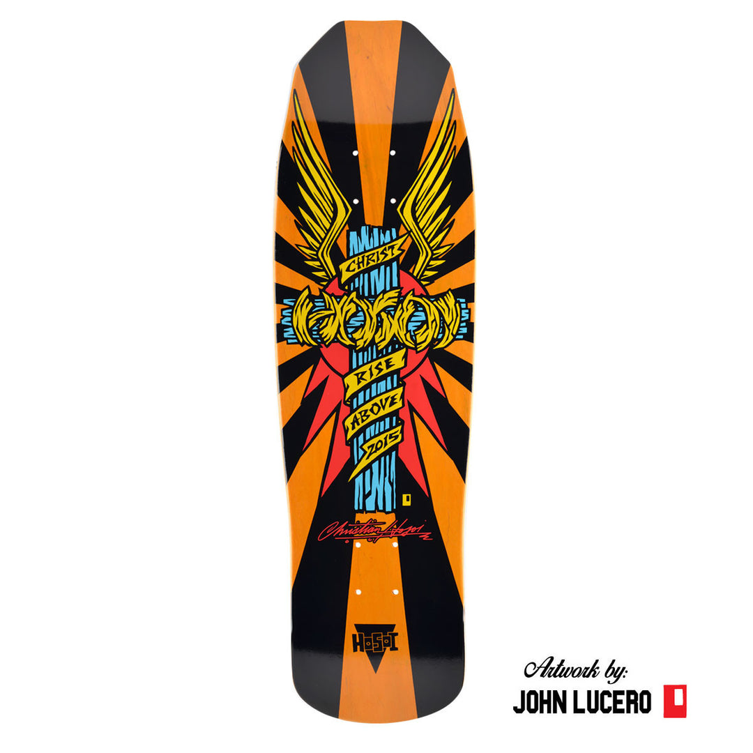 Hosoi Wings 9" Skateboard Deck - Art by John Lucero