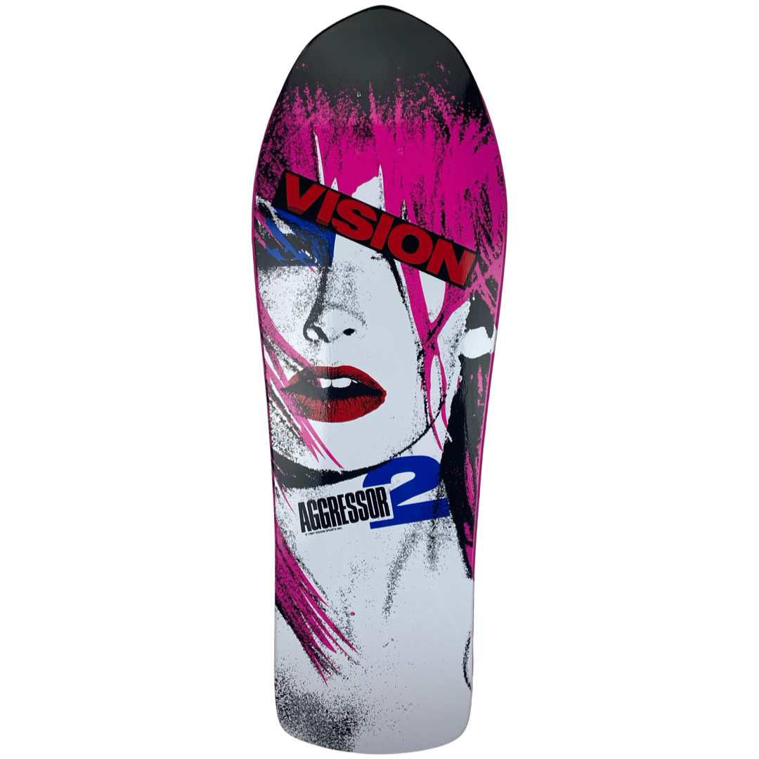 Vision Aggressor 2 LTD Love Pink 10.25" Skateboard Deck