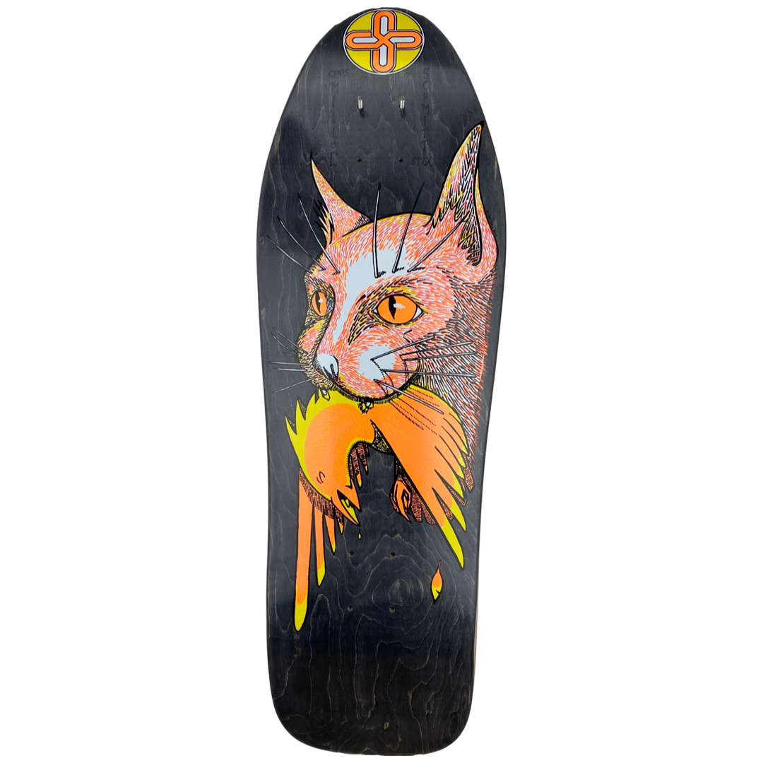 Schmitt Stix Chris Miller Bird in the Mouth 10" Skateboard Deck