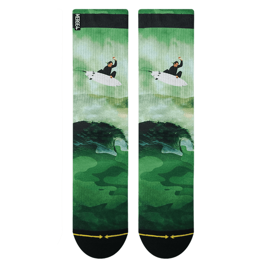 Dave Nelson Rocky Green Crew Socks