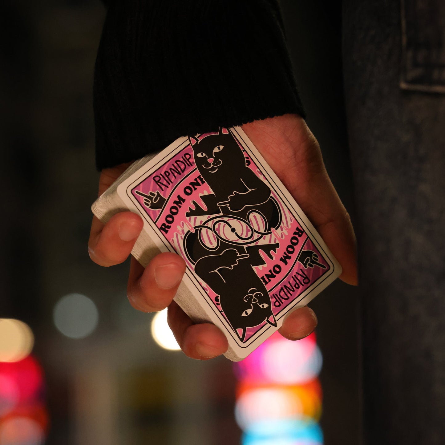 Room One X RIPNDIP Playing Cards  (Pink Jermal)