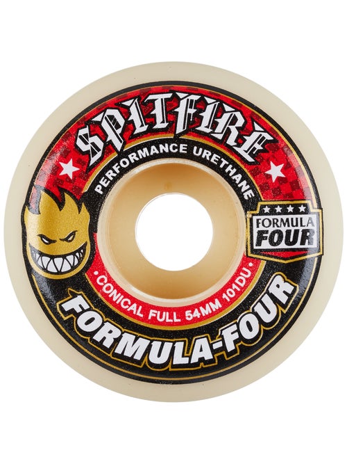 SPITFIRE F4 CONICAL FULL 54MM 101a SKATEBOARD WHEELS