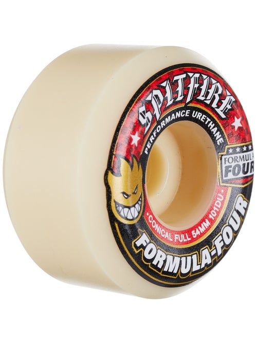 SPITFIRE F4 CONICAL FULL 54MM 101a SKATEBOARD WHEELS