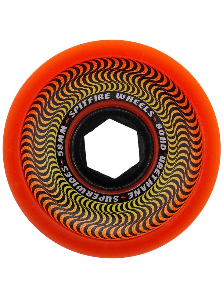 SPITFIRE 80HD SUPERWIDES 58MM SKATEBOARD WHEELS