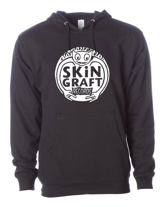 SKiN GRAFT Records “Logo” Pull-Over Hooded Sweatshirt - Bow Shock Marketplace