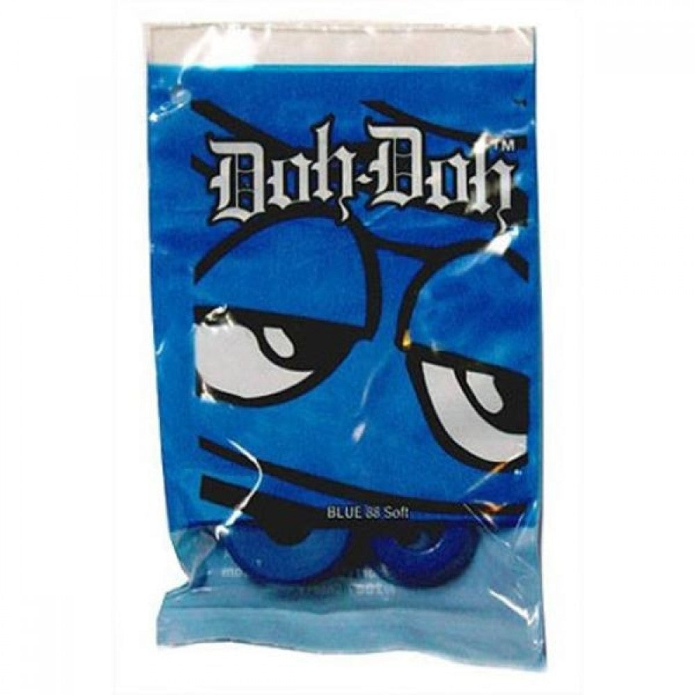 Shorty's Doh-Doh Blue 88a Soft Skateboard Bushings (pair) - Bow Shock Marketplace