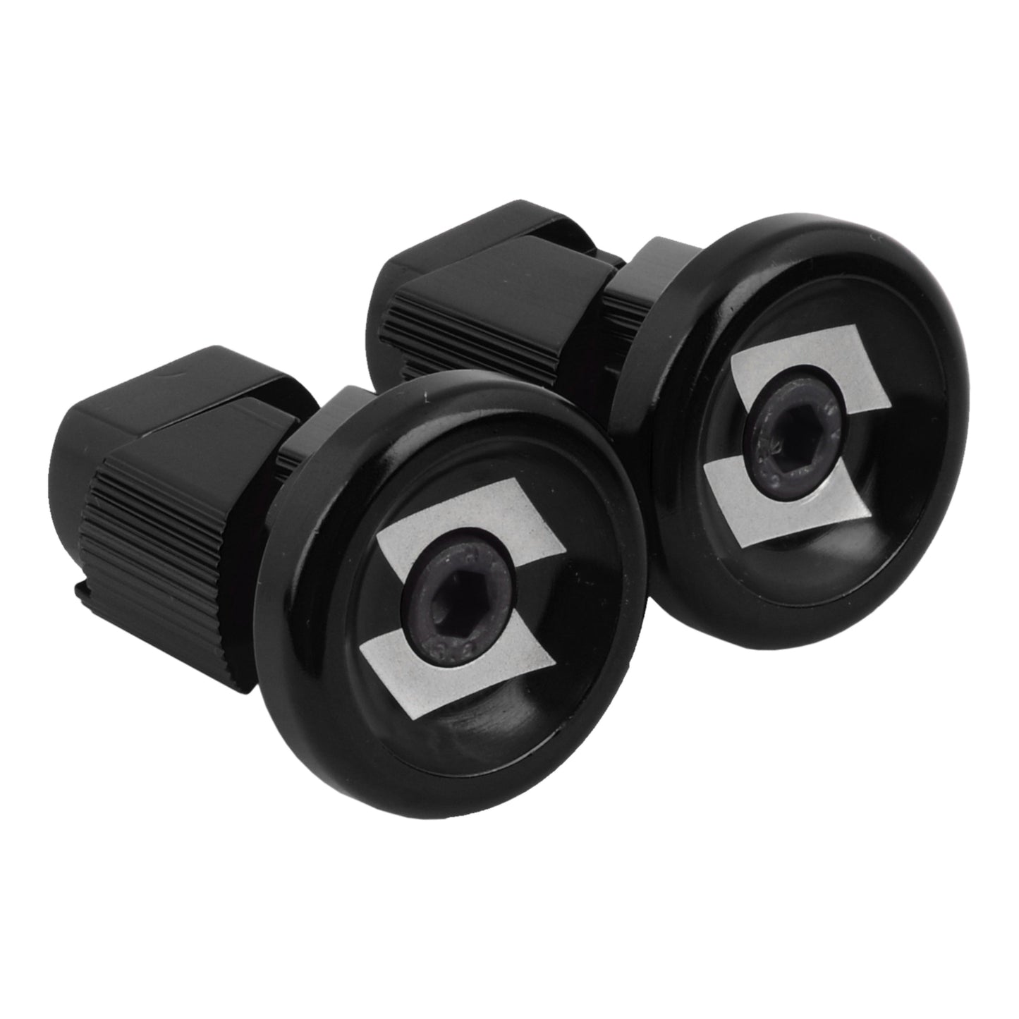 Snafu Stubby Alloy Bar Ends - Black