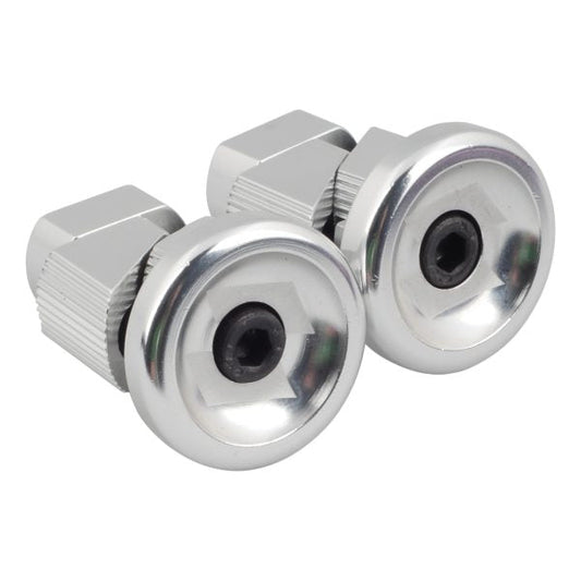 Snafu Stubby Alloy Bar Ends - Polished
