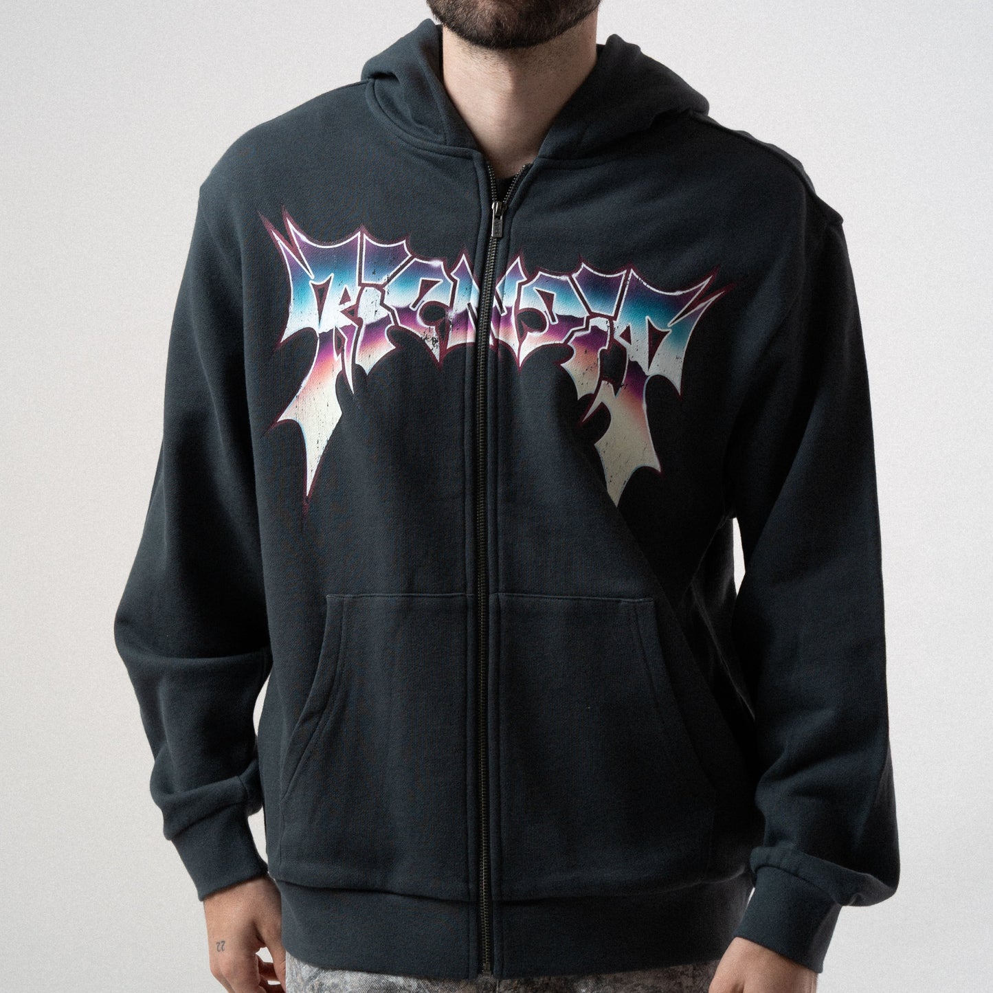 Noid Zip Hoodie (Dark Charcoal)
