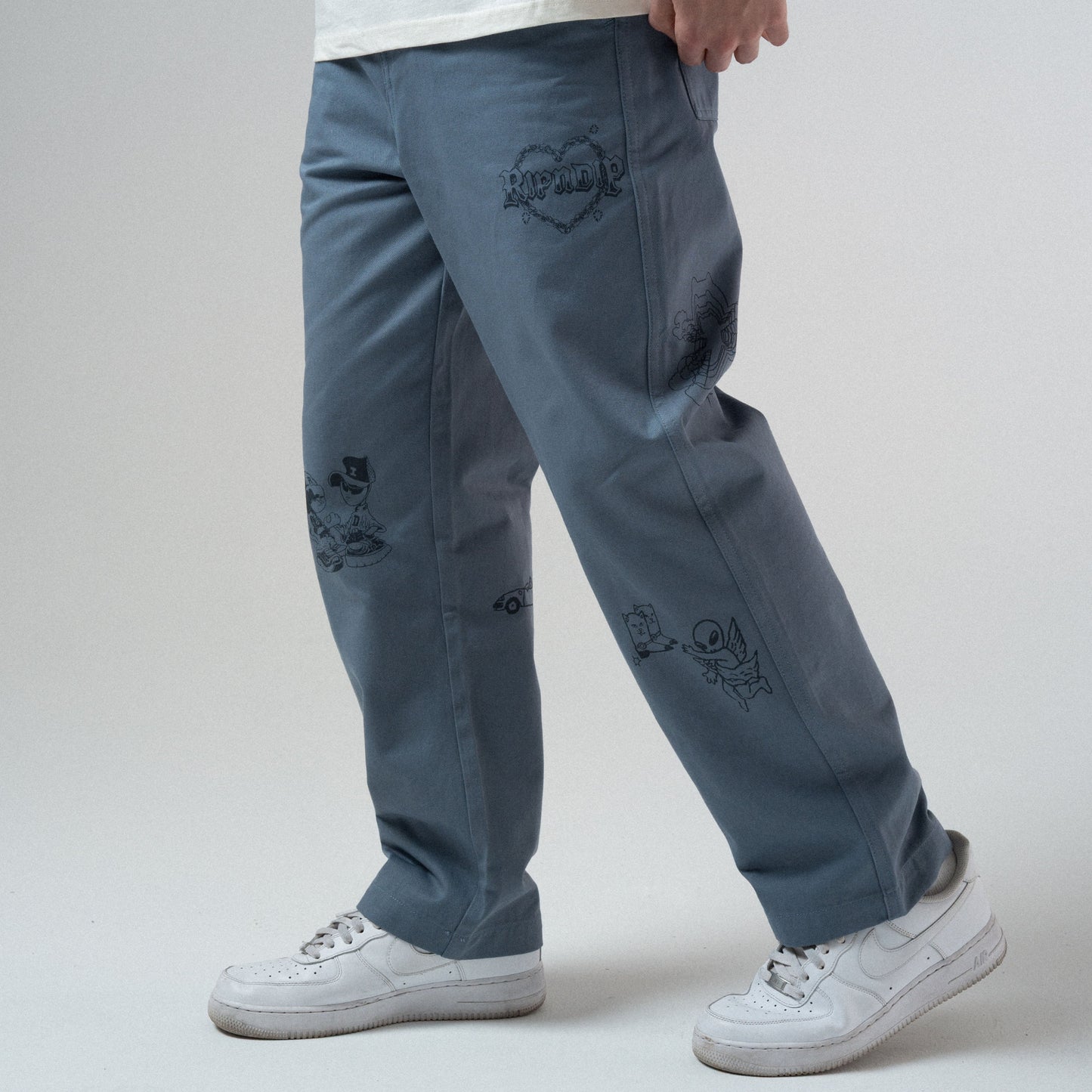 Westside Wide Fit Pants (Slate)