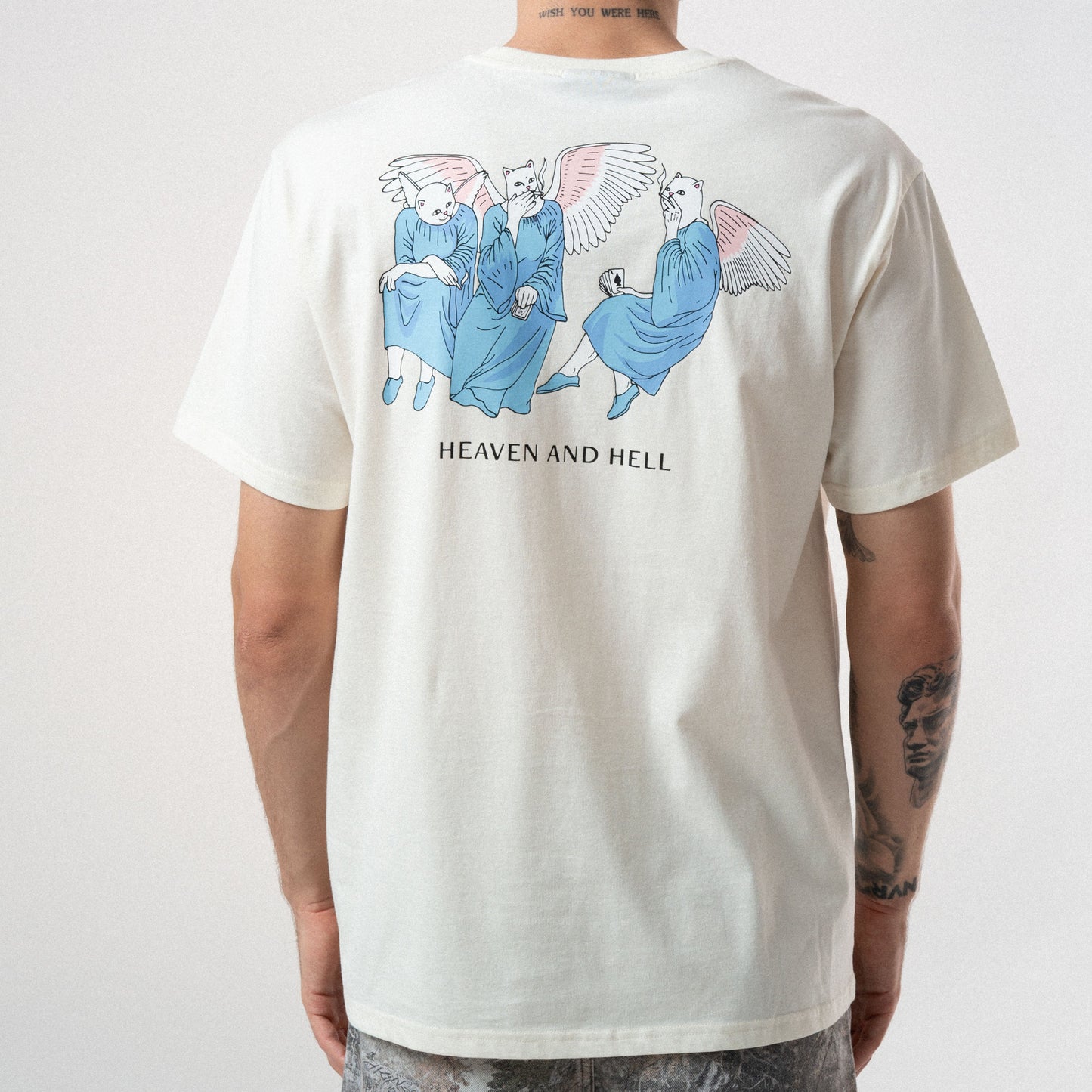 Heaven and Hell Tee (Bone)