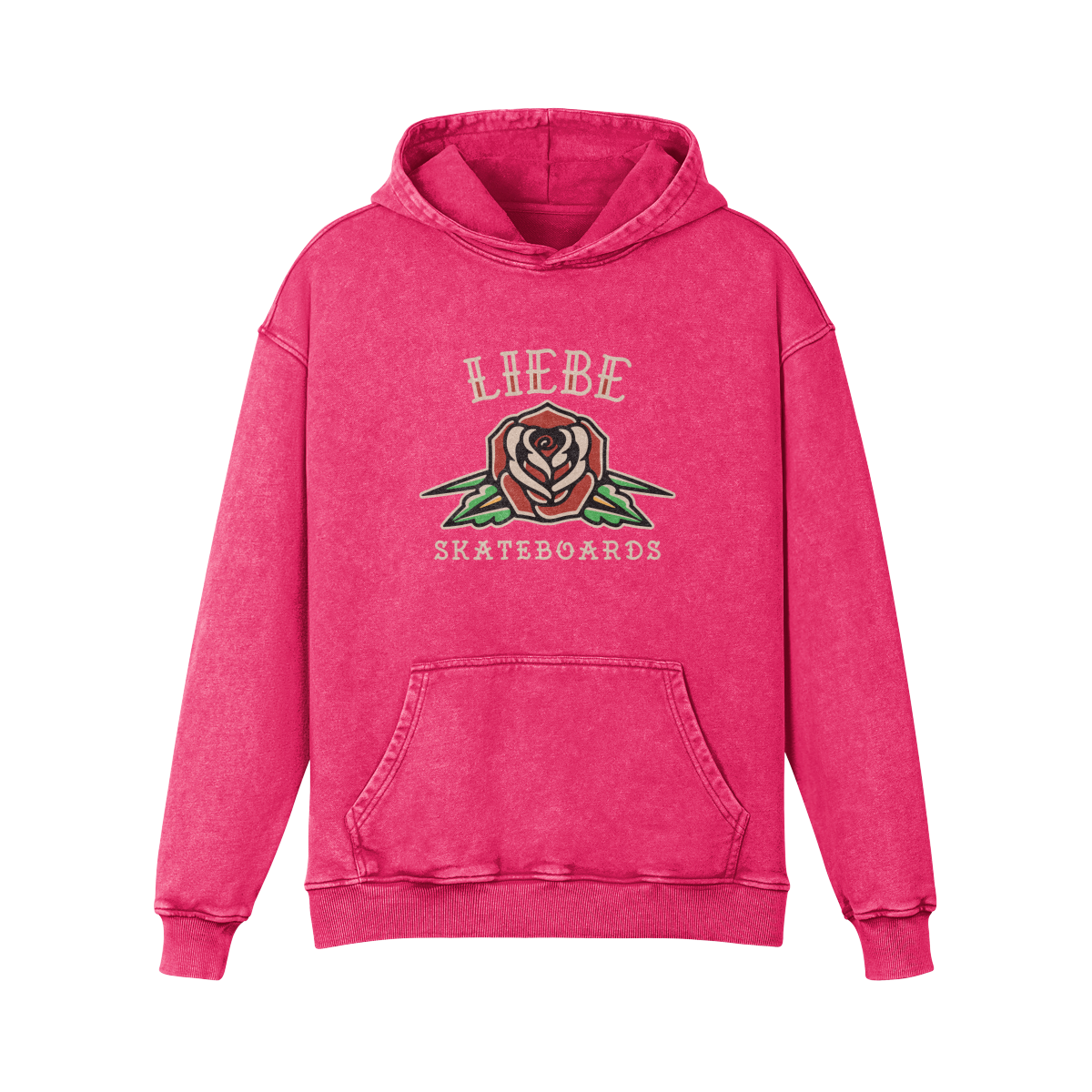 Liebe Calavera Rosa Hoodie