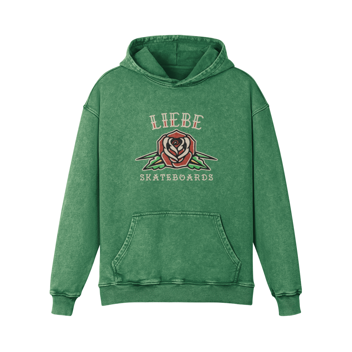 Liebe Calavera Rosa Hoodie