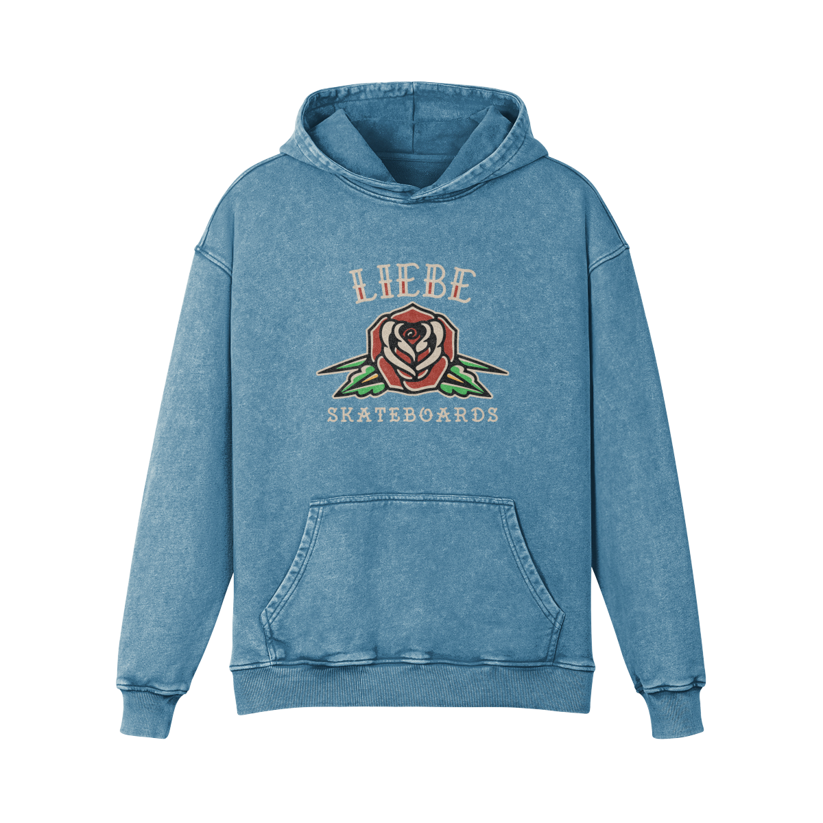 Liebe Calavera Rosa Hoodie
