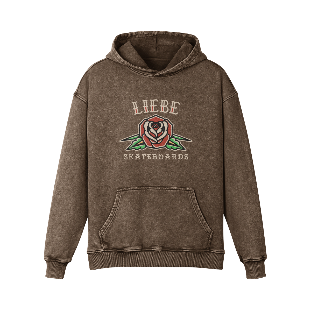 Liebe Calavera Rosa Hoodie