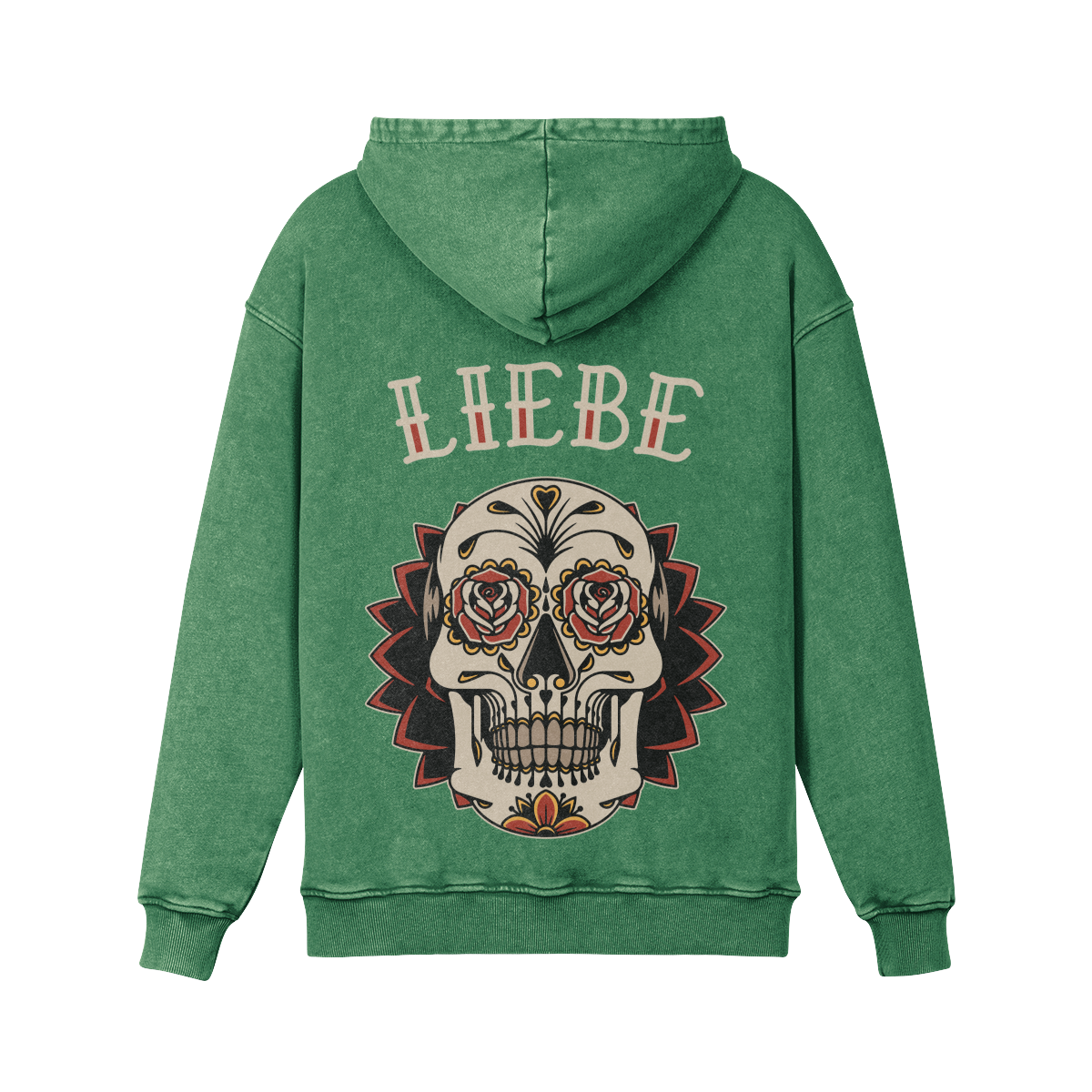 Liebe Calavera Rosa Hoodie