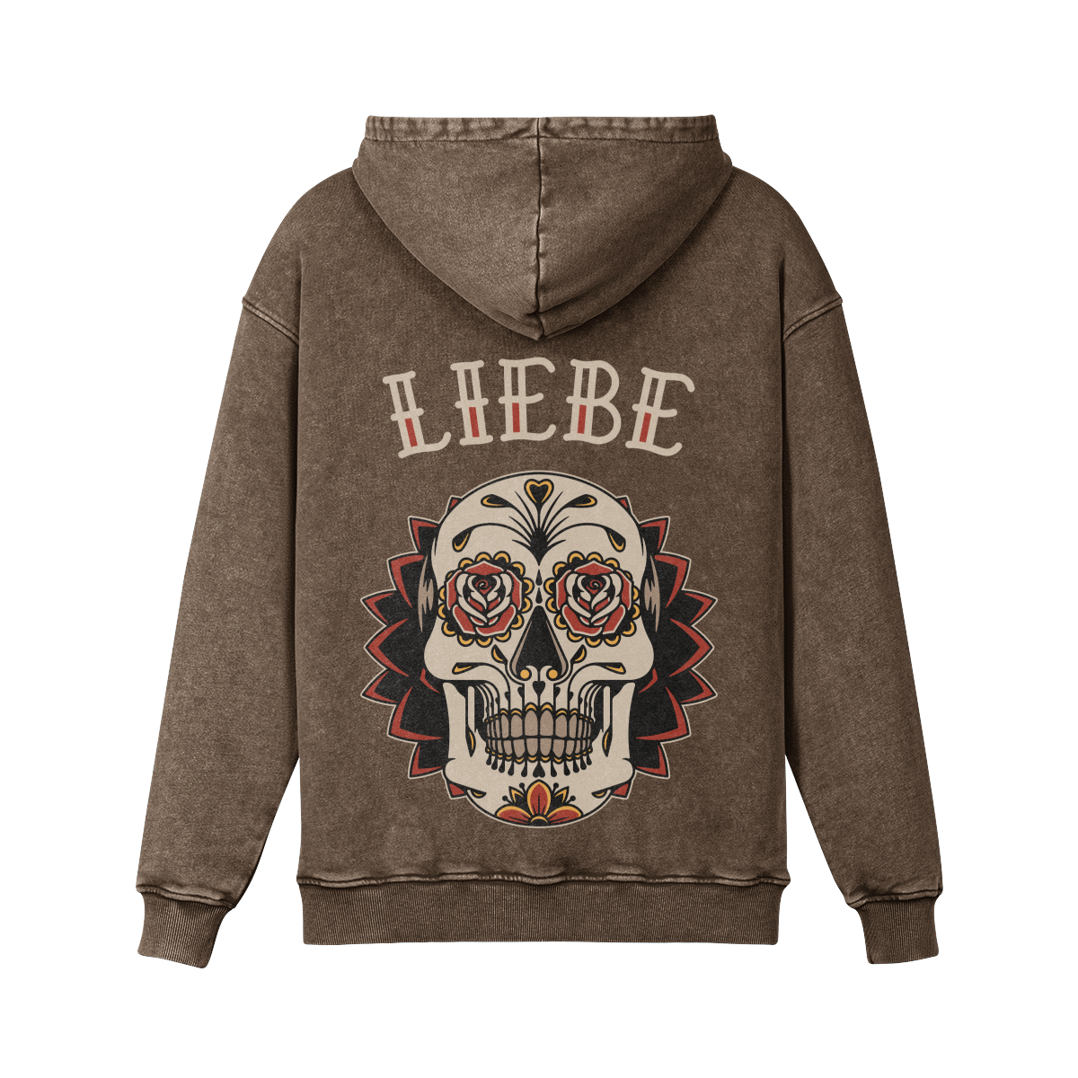 Liebe Calavera Rosa Hoodie