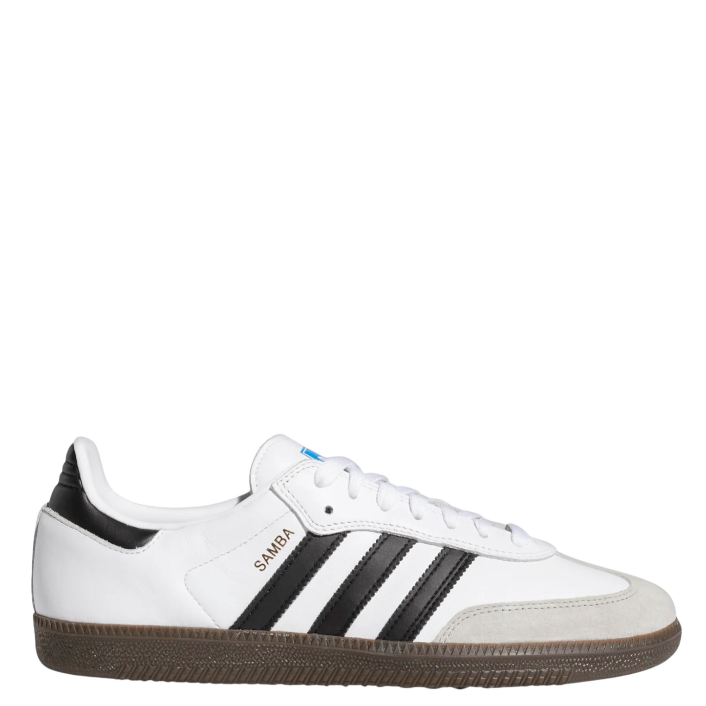 Adidas Skateboarding Samba ADV Skate Shoe - White/Black/Gum
