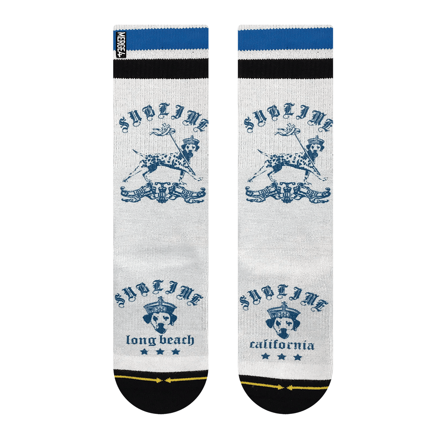 Sublime Lou Dog Crew Socks