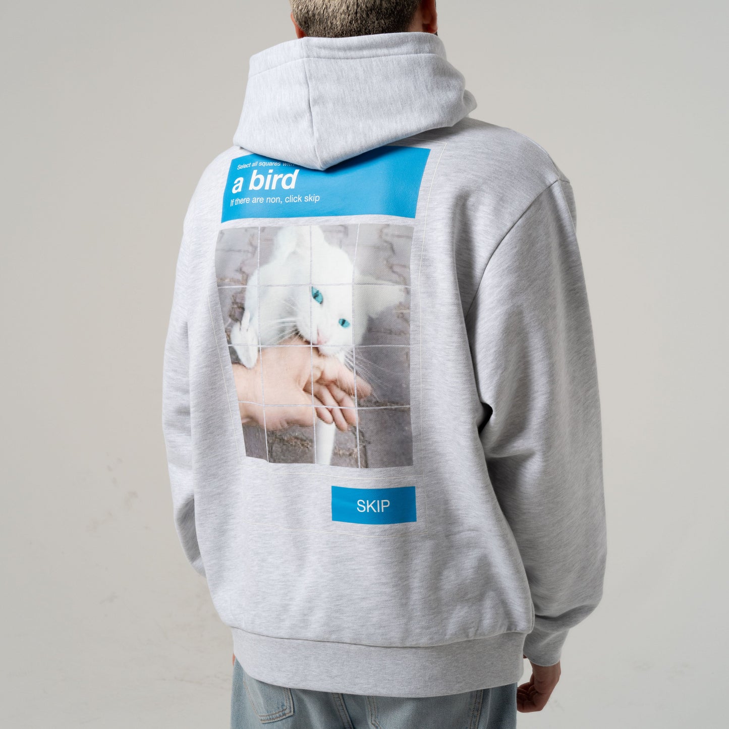 A Bird Hoodie (Ash Heather)