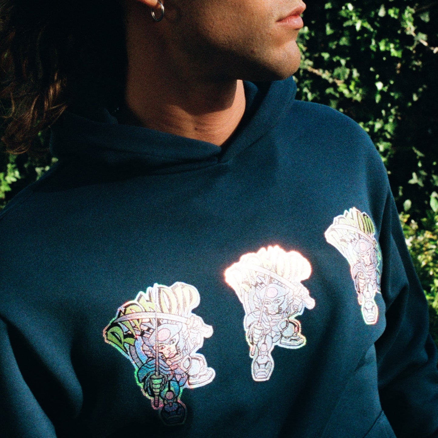 Robo Samurai Hoodie (Navy)