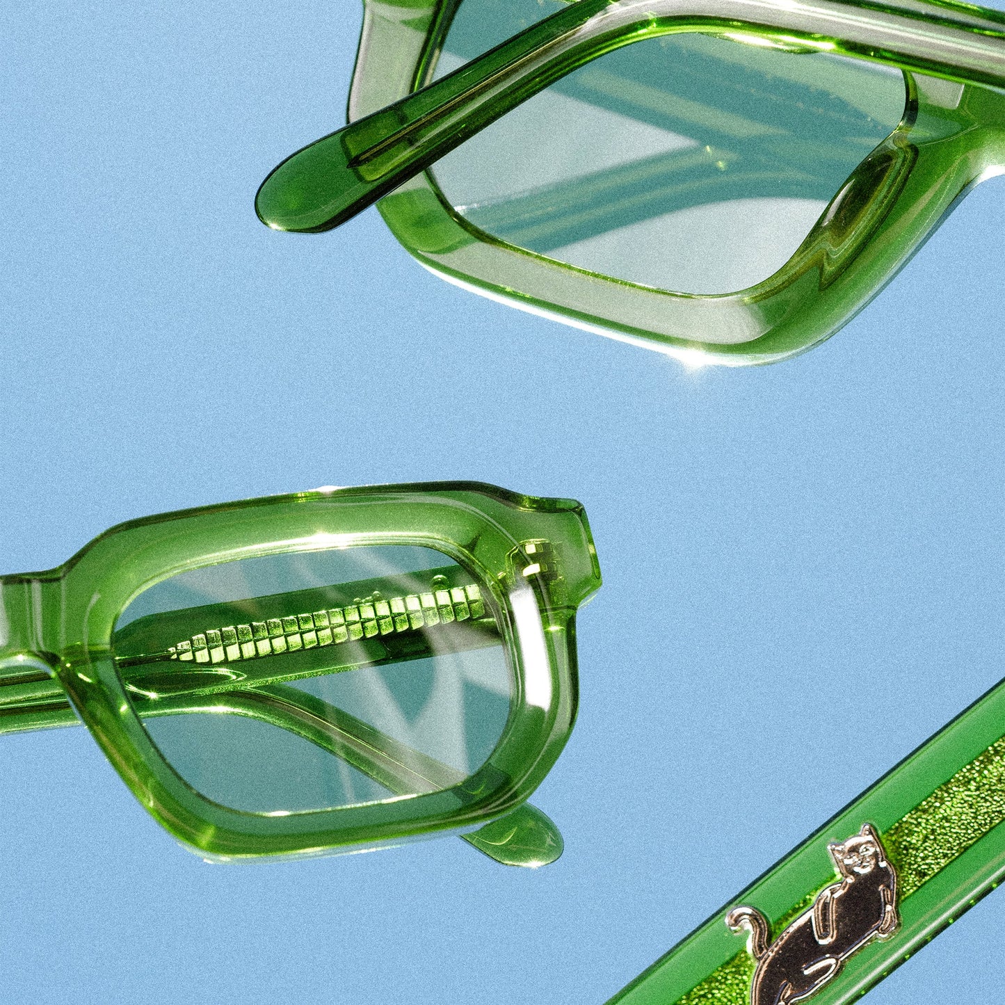 Castanza Sunglasses (Light Green)
