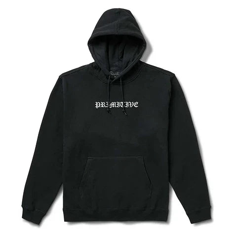 Primitive Supercharger Black Hooded Sweatshirt