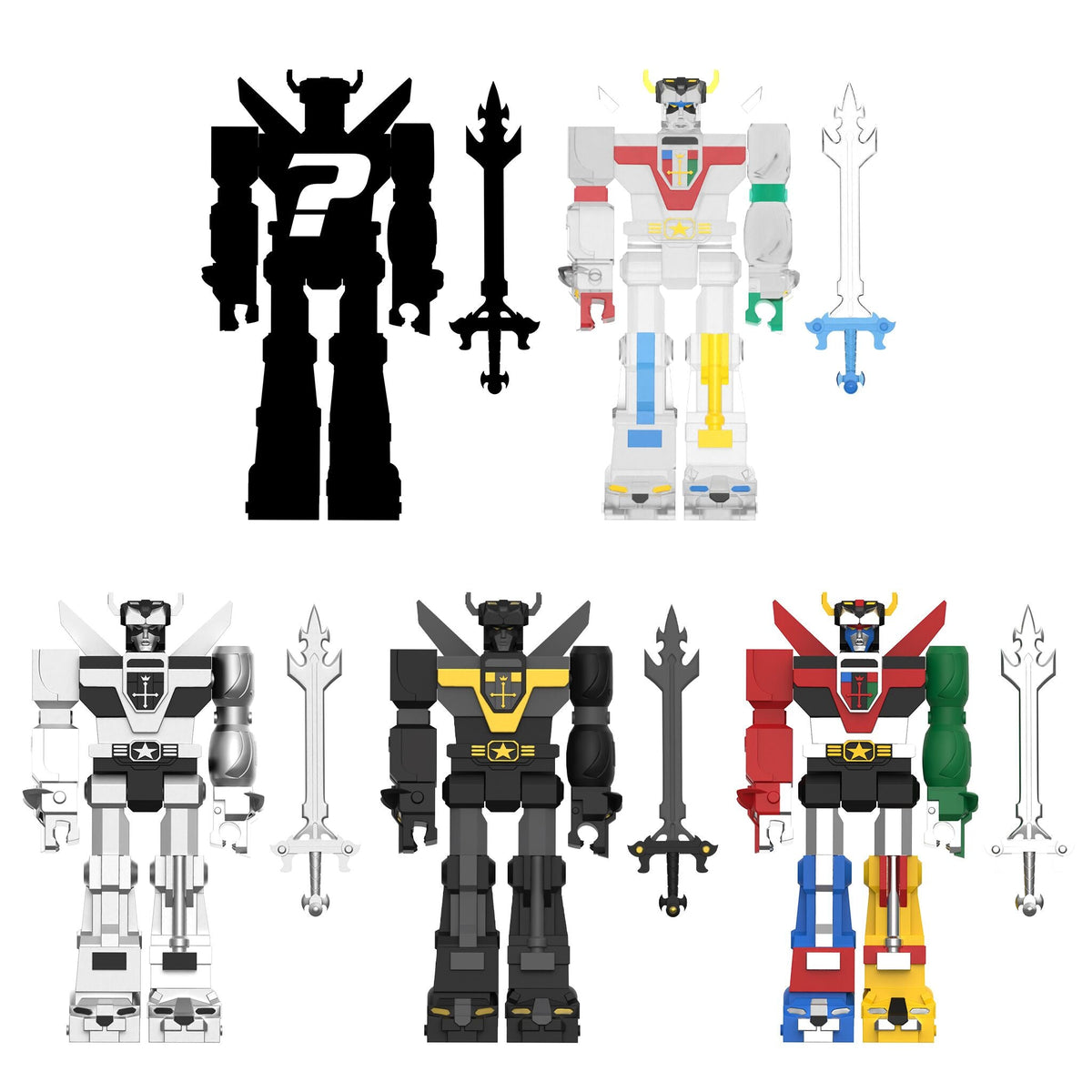 Super7 X Voltron Wave 1 - Blind Box Flat (12 Individual Boxes)