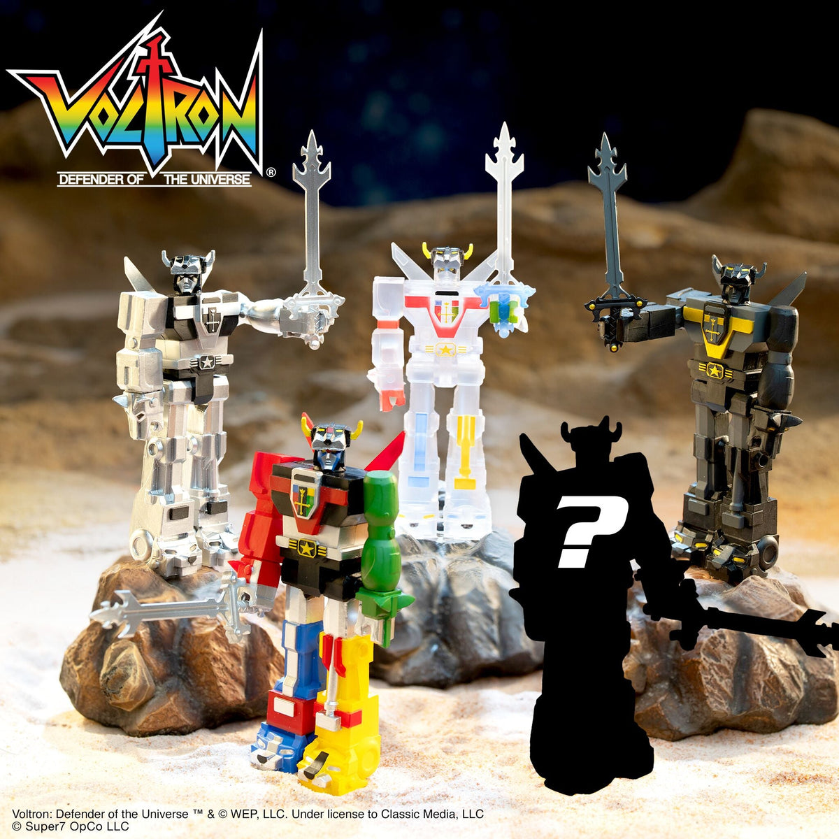 Super7 X Voltron Wave 1 - Individual Blind Box
