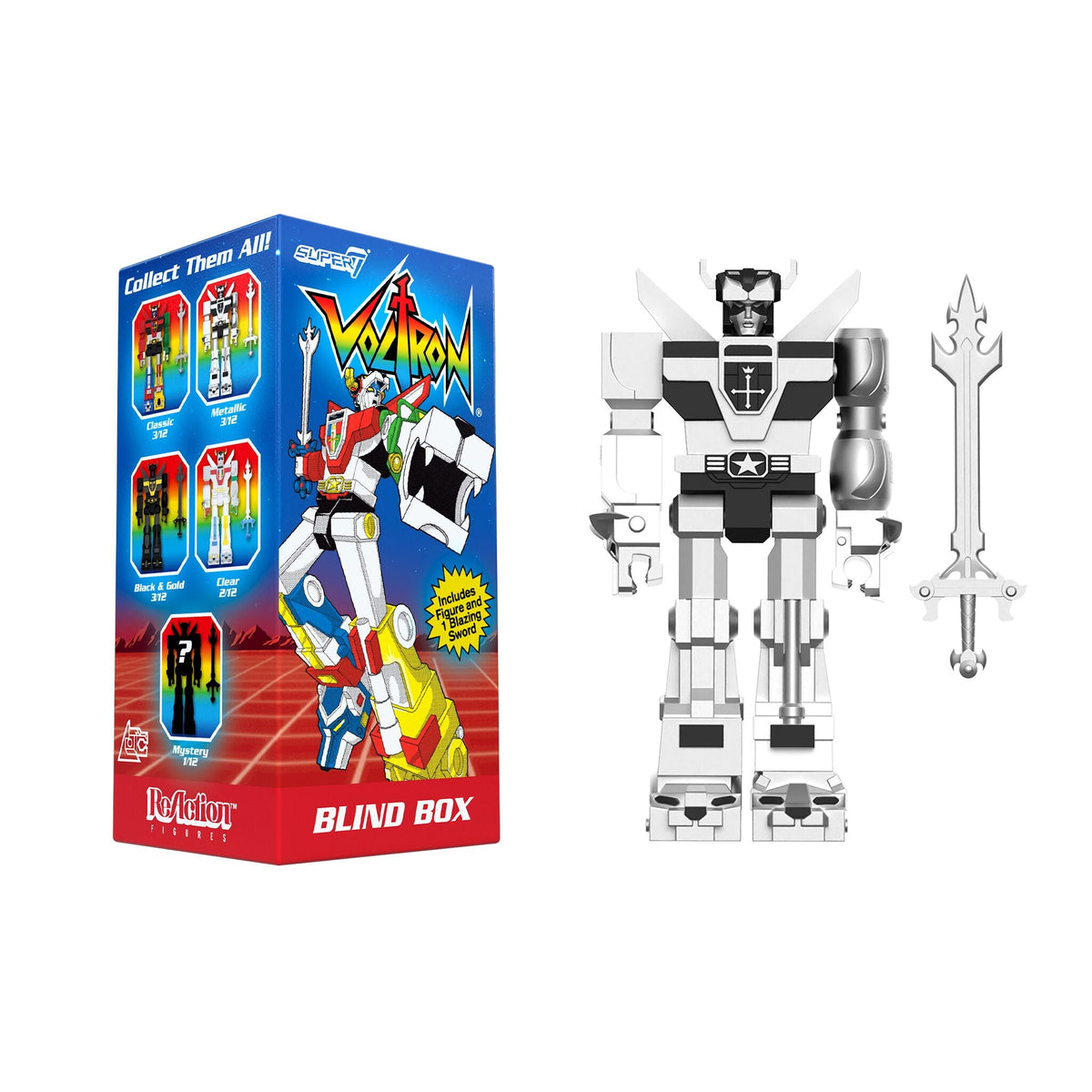 Super7 X Voltron Wave 1 - Blind Box Flat (12 Individual Boxes)