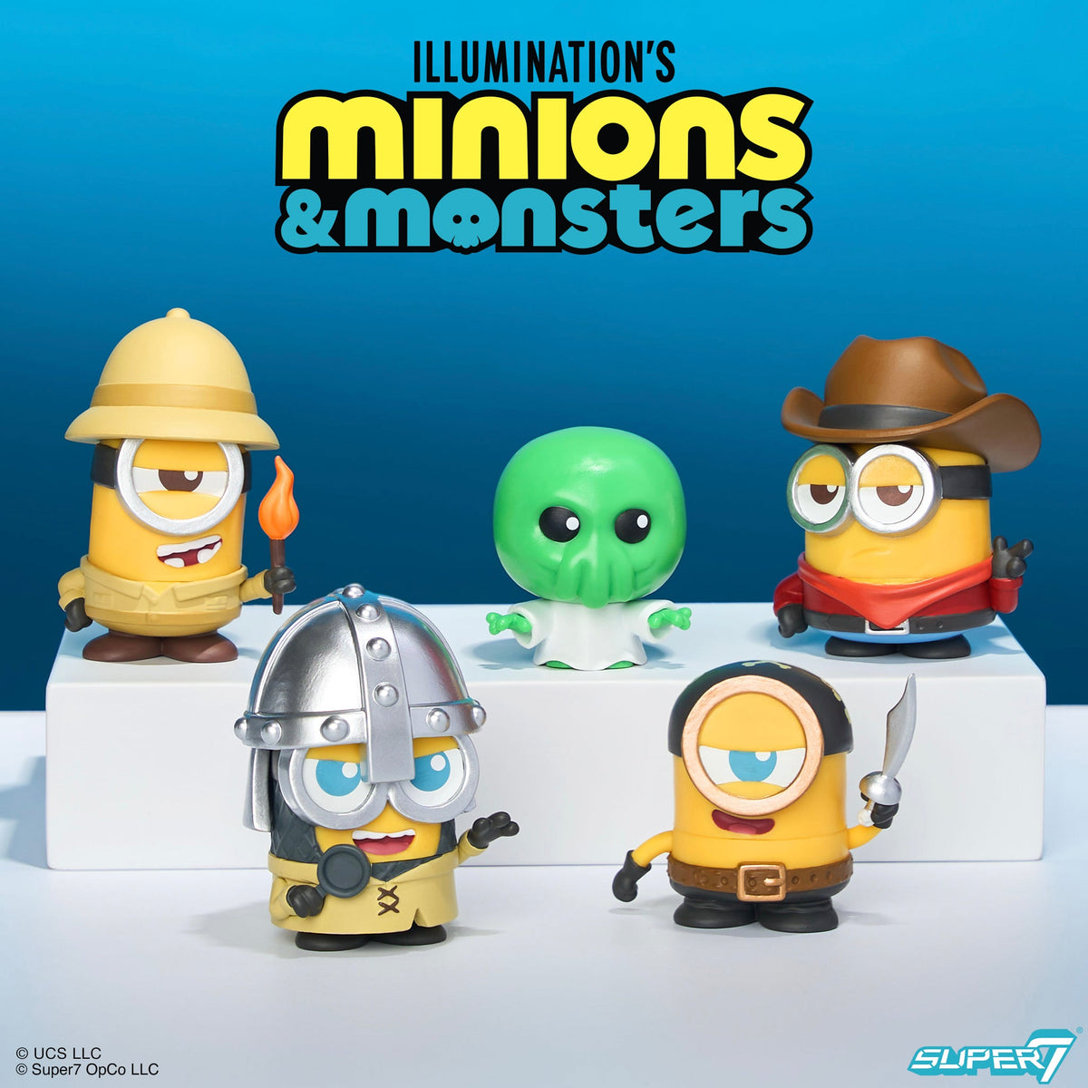 Super7 X Minions & Monsters FUN! FUN! - Blind Box Flat (Box of 9)