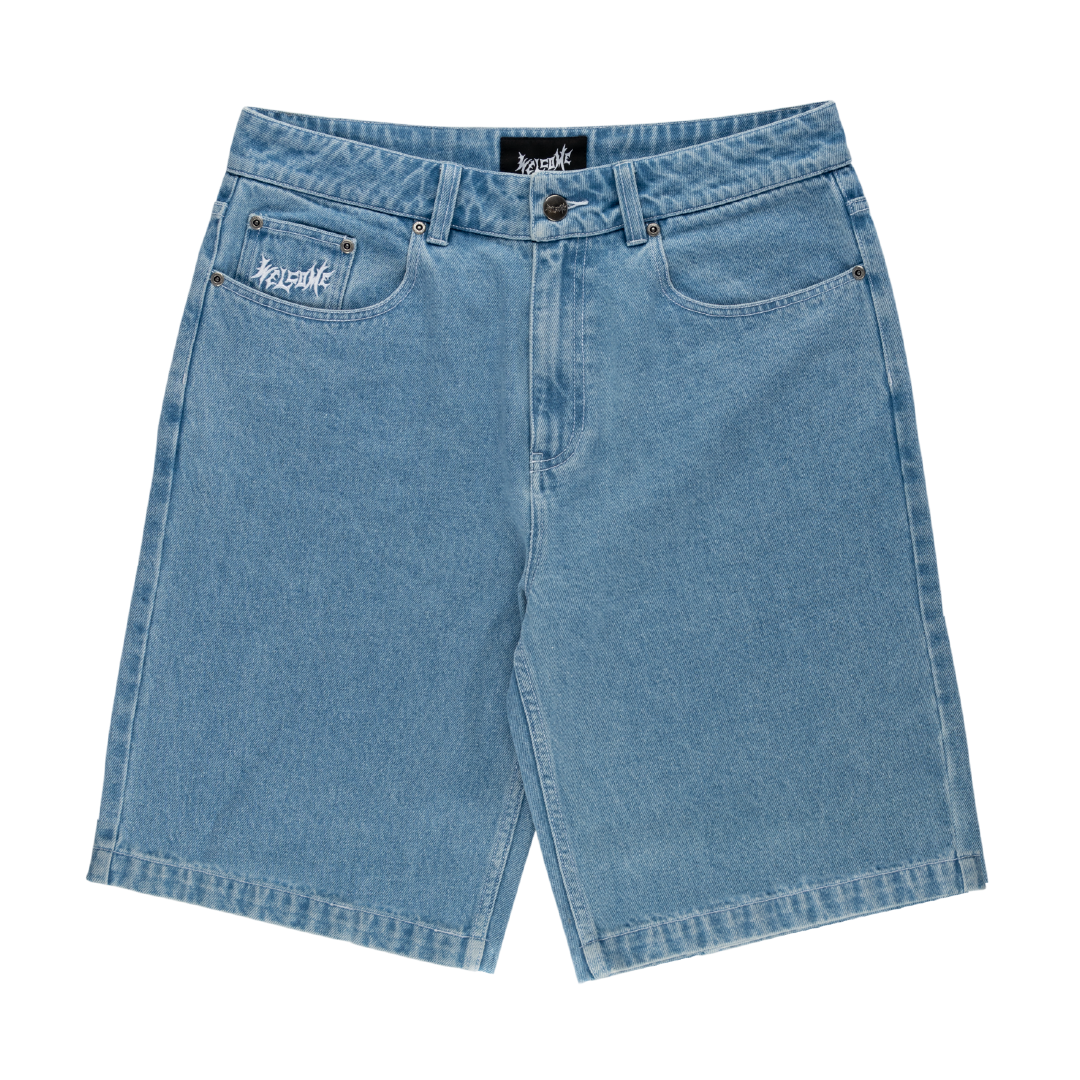Welcome Linger Baggy Denim Short - Bow Shock Marketplace