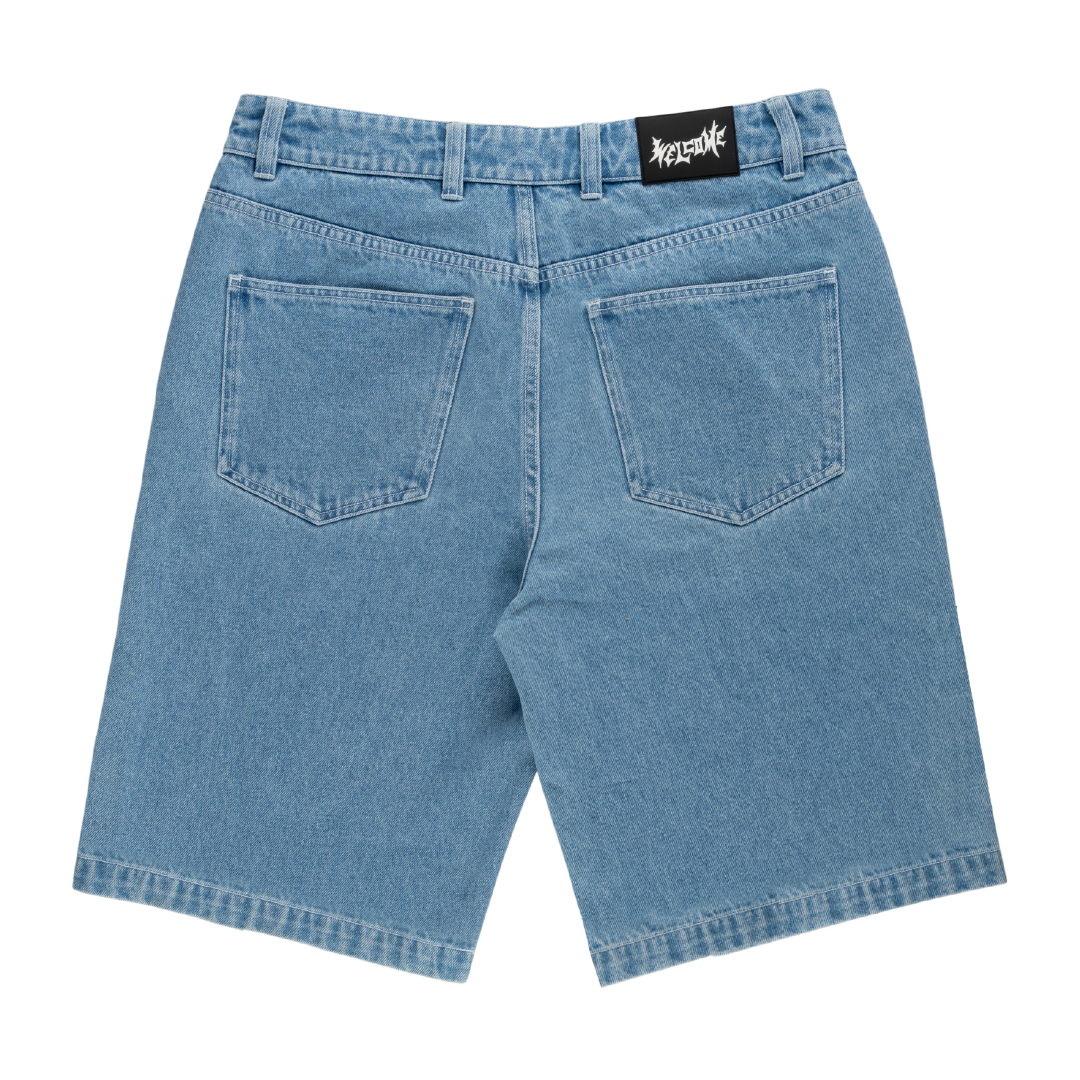 Welcome Linger Baggy Denim Short - Bow Shock Marketplace