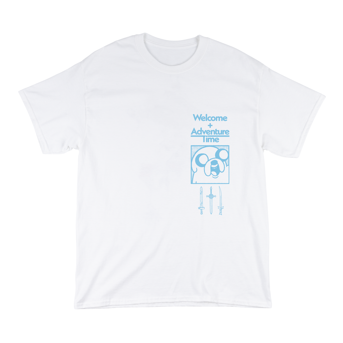 ADVENTURE TIME X WELCOME - HEART ON TEE