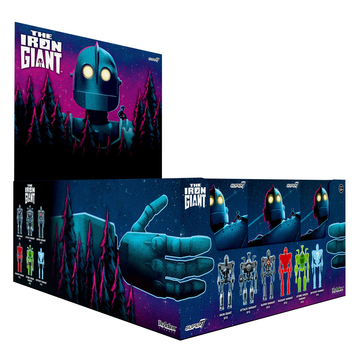 Super7 X The Iron Giant Wave 1 - Blind Box Flat