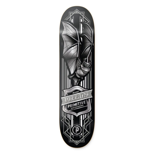 Primitive Villani Bat Black 8.5" Skateboard Deck