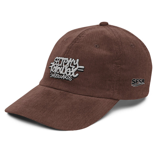 Vintage secretly followed corduroy cap