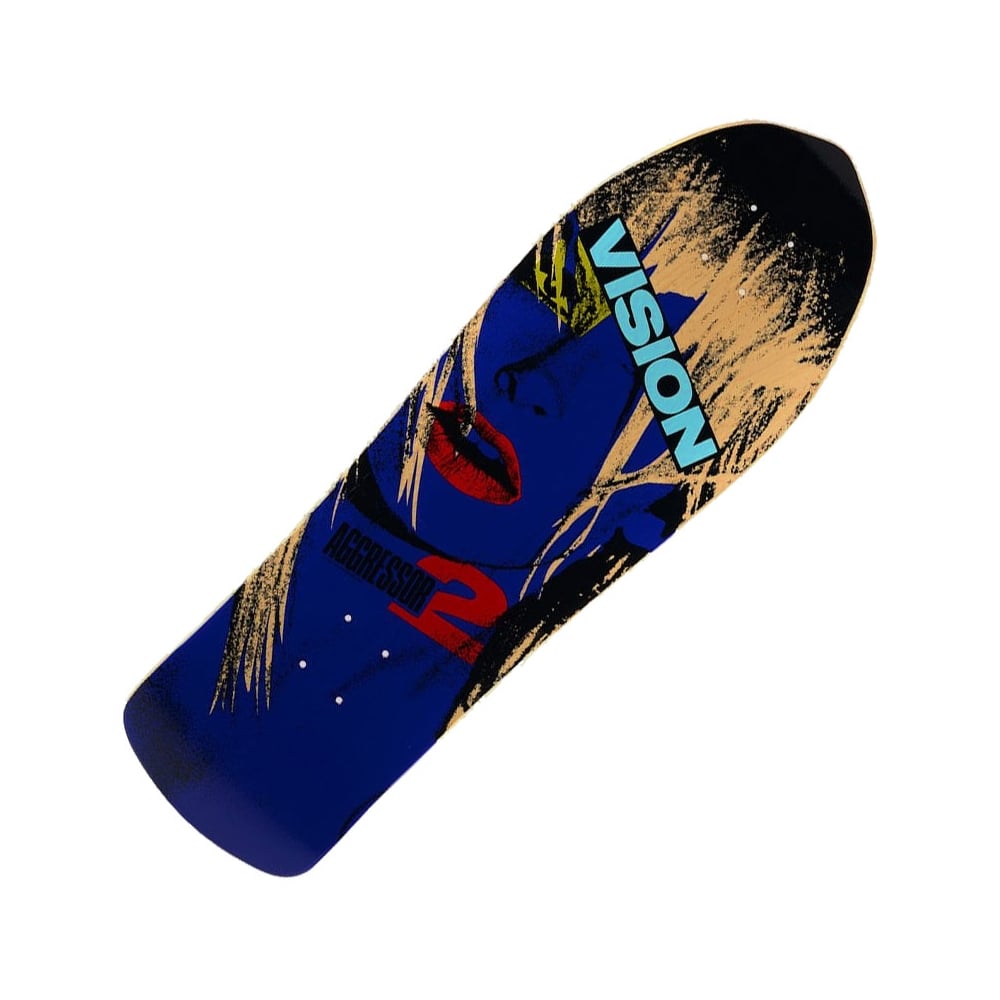 Vision Aggressor 2 Modern Concave 10" Skateboard Deck - Bow Shock Marketplace