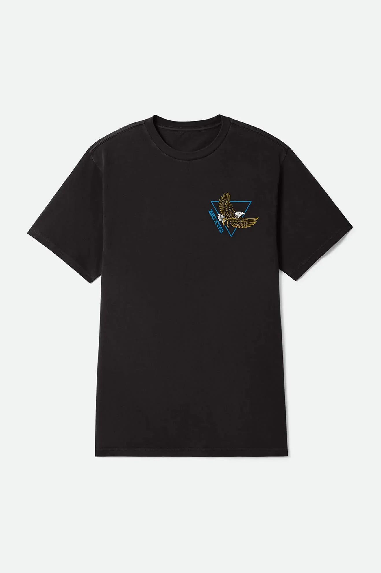 Brixton Opal Black Worn Wash S/s Standard Tee Shirt