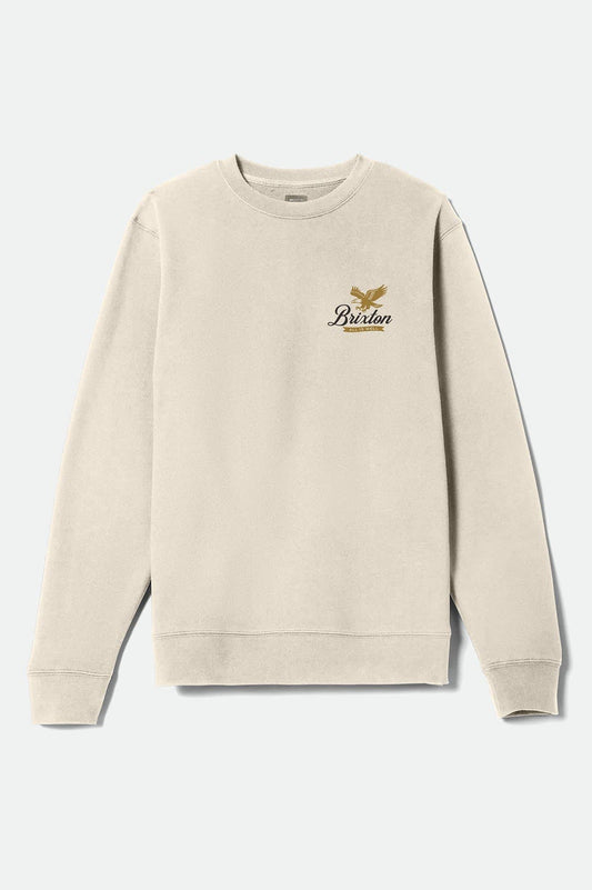 Brixton Well Whitecap Crewneck Sweatshirt