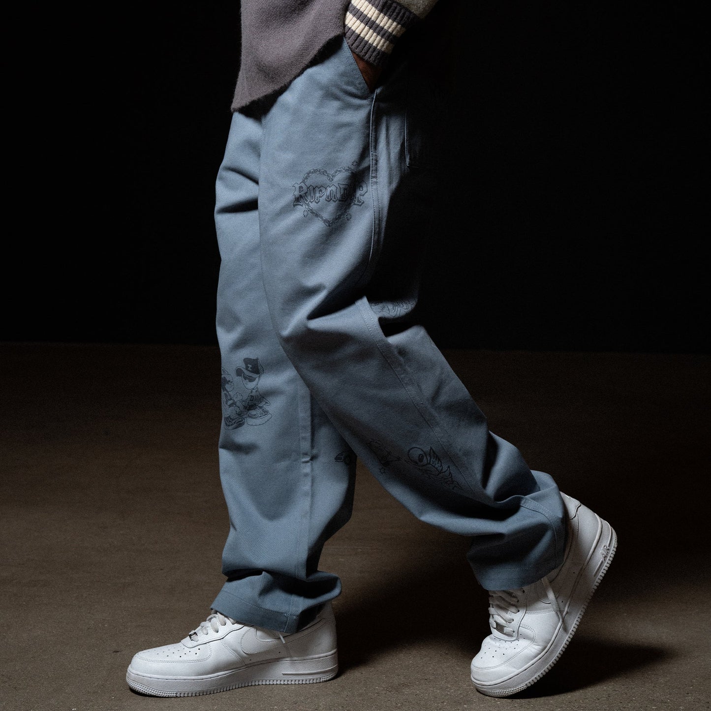 Westside Wide Fit Pants (Slate)