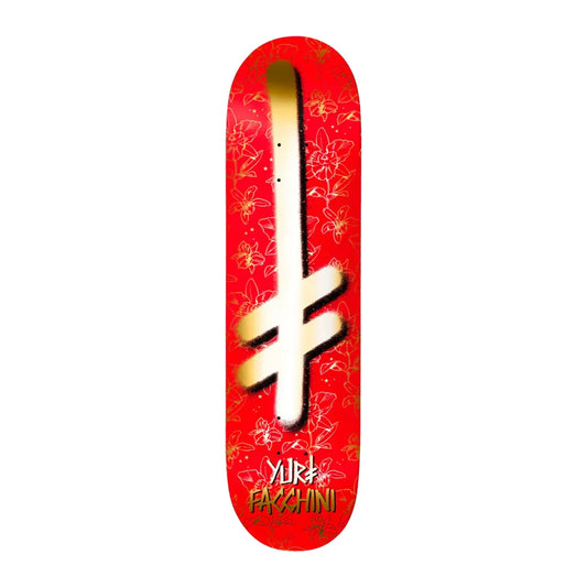 Deathwish Yuri Facchini Gang Logo Orchids Skateboard Deck - 8.25″