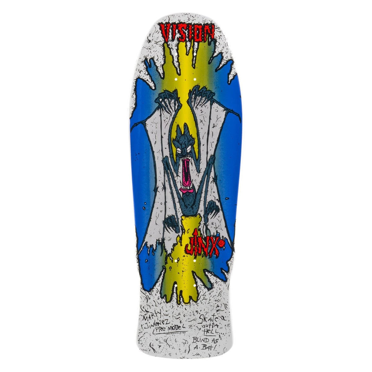 Vision Original Jinx  9.75" Skateboard Deck - Bow Shock Marketplace