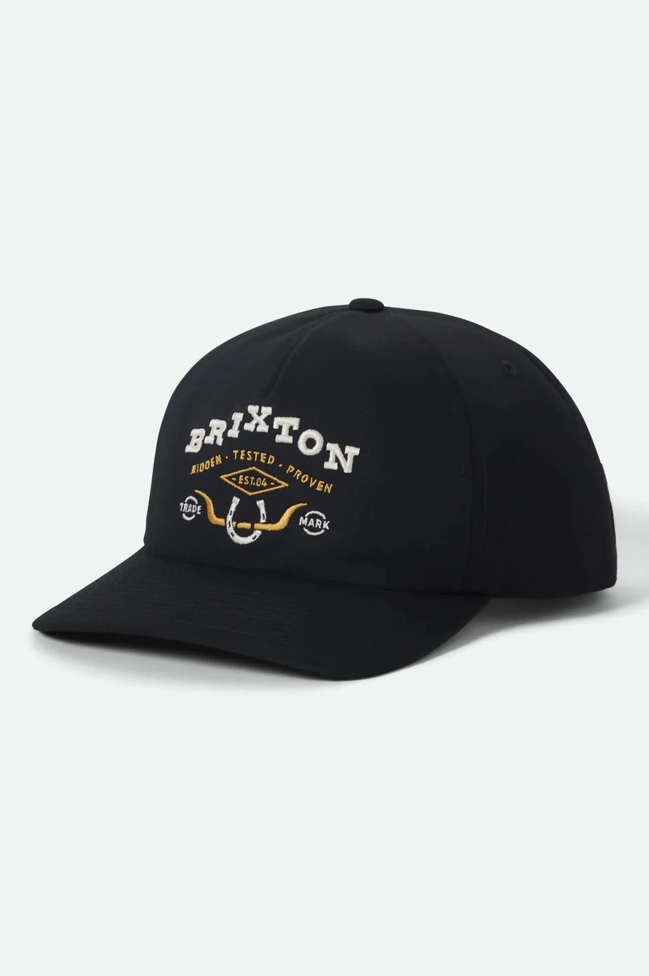 Brixton Beekman MP Black Snapback Hat