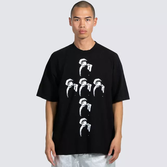 Pleasures X Jesus And Mary Chain Cross Black S/s Shirt