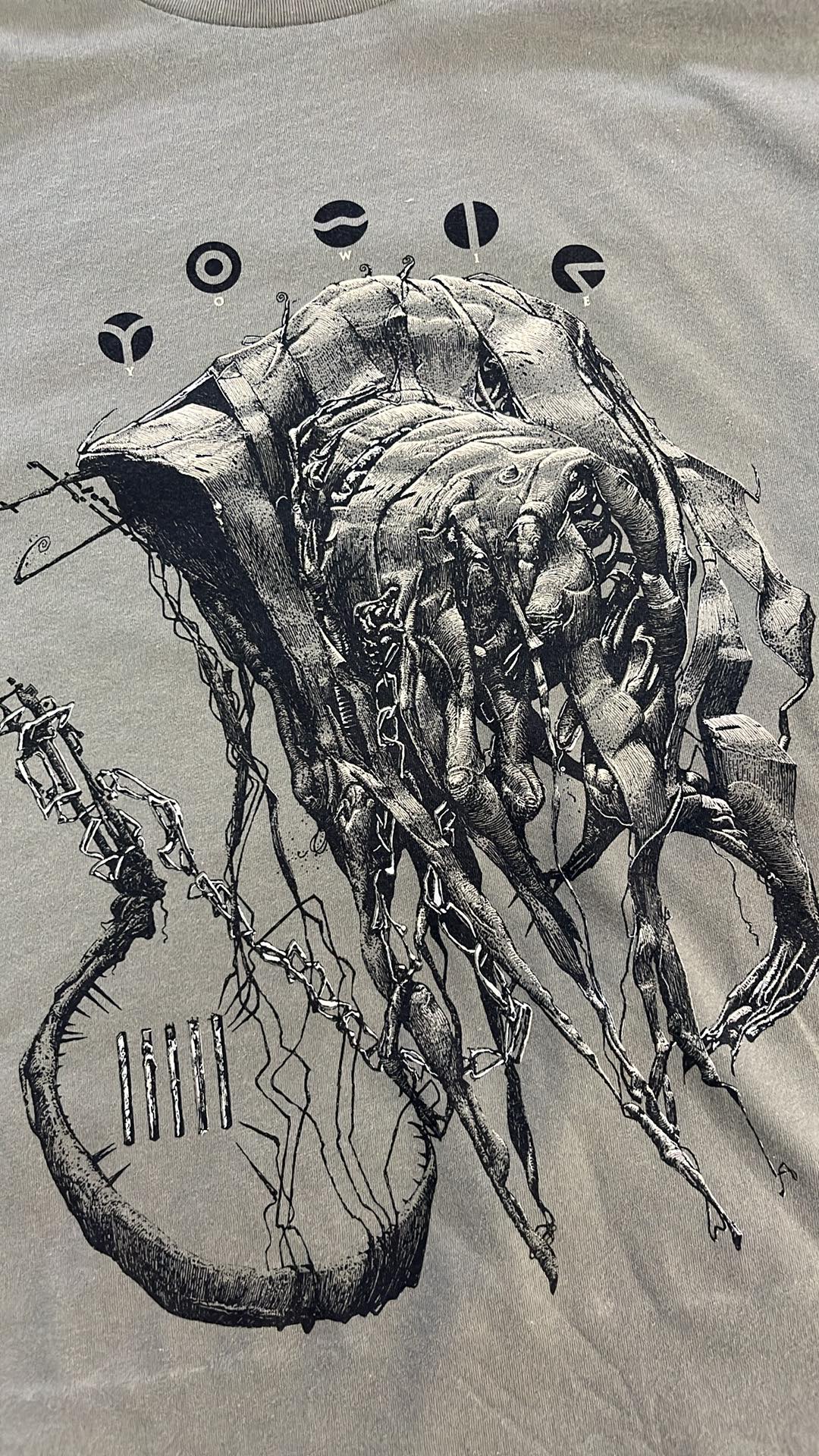 YOWIE “SYNCHROMYSTICISM LUMBERS" T-SHIRT - Bow Shock Marketplace