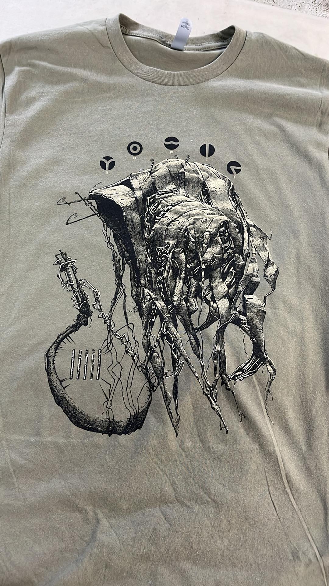 YOWIE “SYNCHROMYSTICISM LUMBERS" T-SHIRT - Bow Shock Marketplace